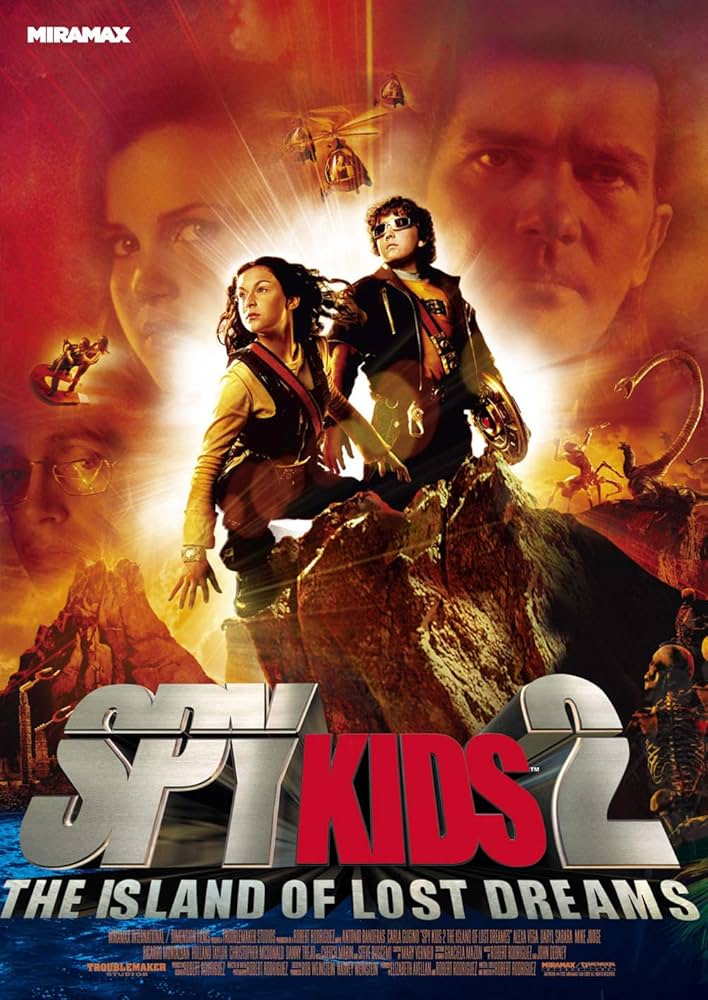 スパイキッズ2 映画フライヤー ロバート・ロドリゲス アントニオ・バンデラス Amazon.co.jp: スパイキッズ 2/失われた夢の島 [DVD
